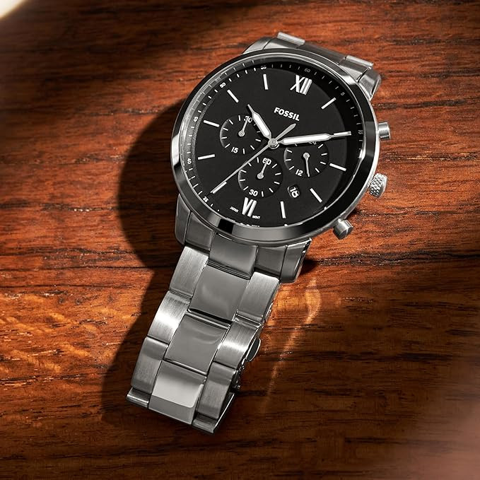 Fossil Men`s Neutra Chronograph Stainless Steel Watch