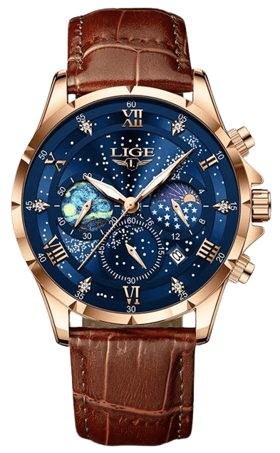 Watch for Men Blue Dial