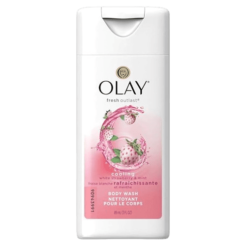 Olay Fresh Outlast Cooling White Strawberry & Mint Body Wash